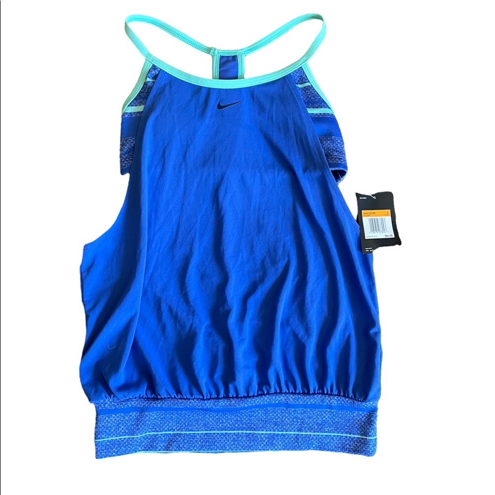 NWT NIKE WORKOUT TANK W/ BUILT IN BRA